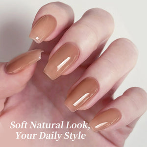 Jelly Gel TS50 Light Wood 15ml Gel Nail Polish BORN PRETTY 
