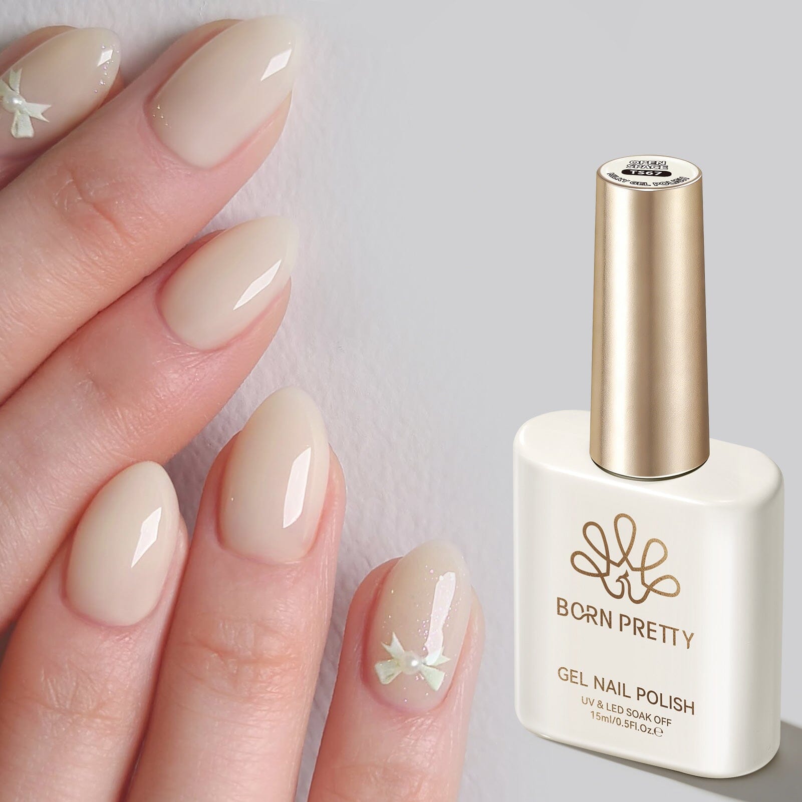 Jelly Gel TS67 Open Space 15ml Gel Nail Polish BORN PRETTY 