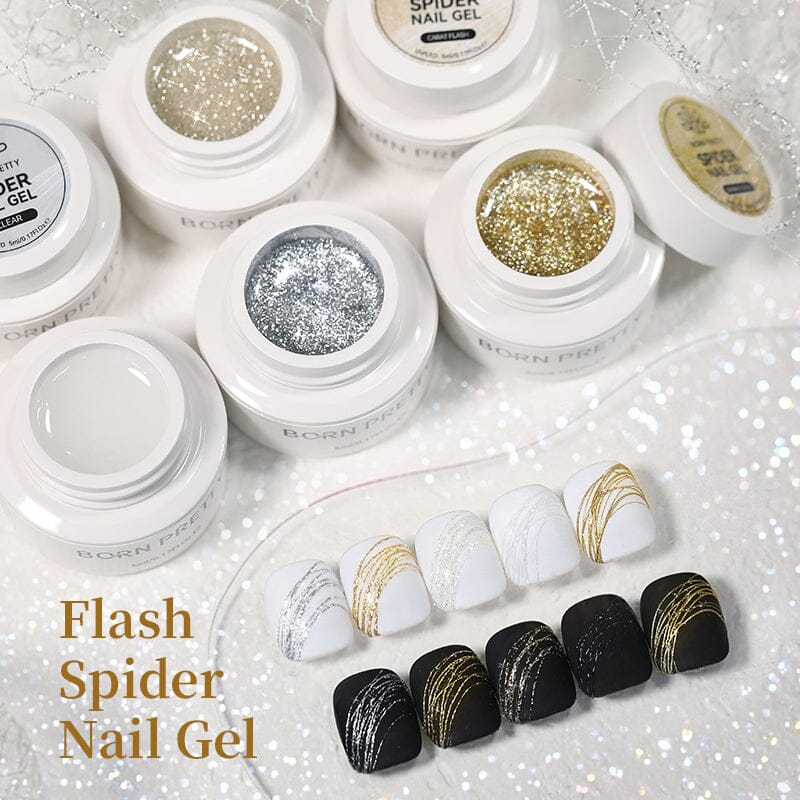 Flash Spider Nail Gel 5ml Gel Nail Polish BORN PRETTY 