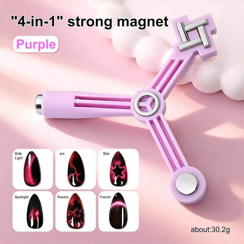 Cat Magnet & Auxiliary Tools Tools & Accessories No Brand Purple 4 in 1 Magnet 