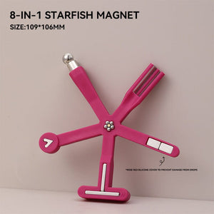 8 in 1 Starfish Magnet Tools & Accessories No Brand Pink 