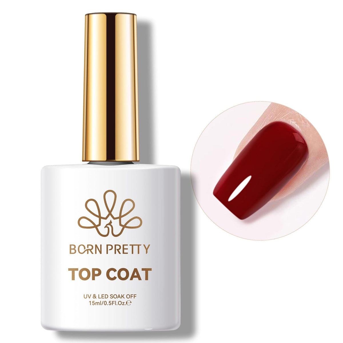 Super Top Coat 15ml Base & Top Coat BORN PRETTY 