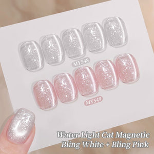 Snow Velvet Cat Magnetic Gel 10ml Gel Nail Polish BORN PRETTY 