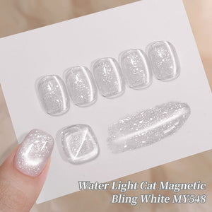 Snow Velvet Cat Magnetic Gel 10ml Gel Nail Polish BORN PRETTY 
