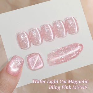 Snow Velvet Cat Magnetic Gel 10ml Gel Nail Polish BORN PRETTY 
