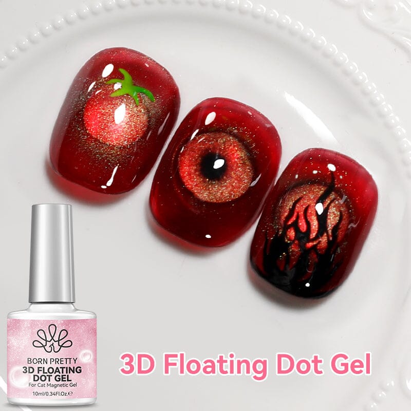 3D Floating Dot Gel 10ml Gel Nail Polish BORN PRETTY 