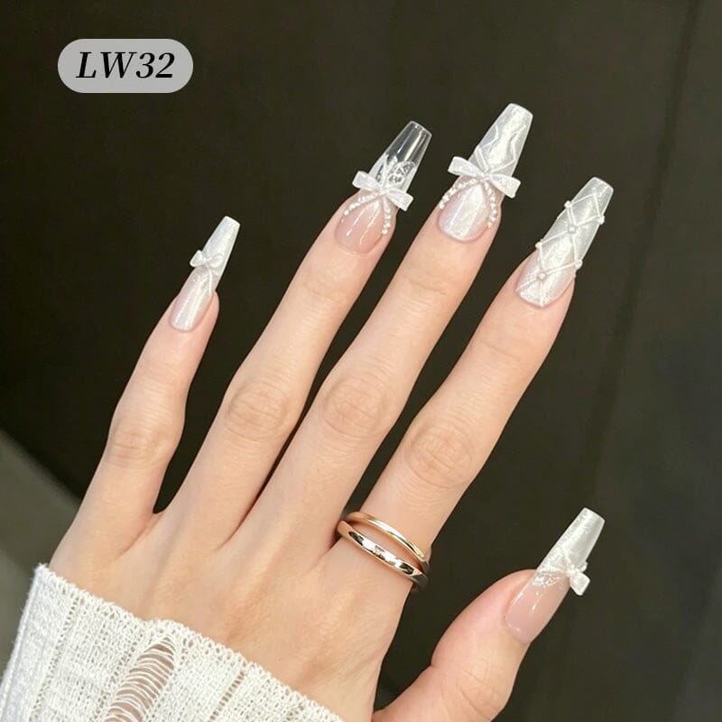 Thread Nail Gel LW32 Satin White 10ml Gel Nail Polish BORN PRETTY 