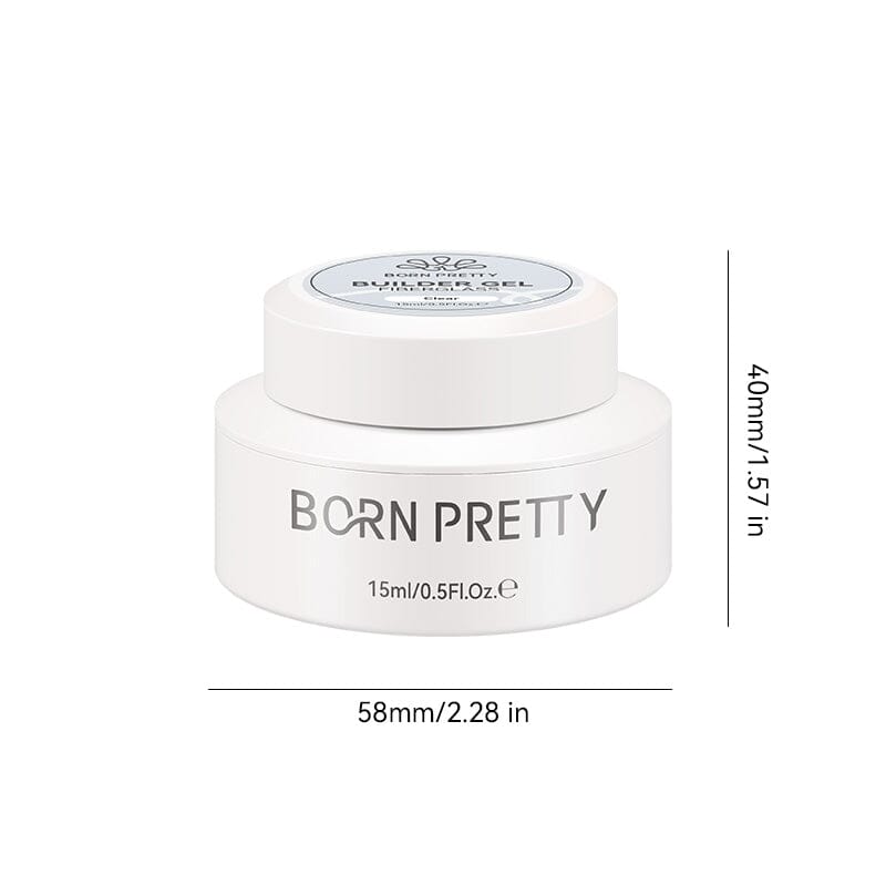 Fiberglass Builder Gel 15ml Gel Nail Polish BORN PRETTY 