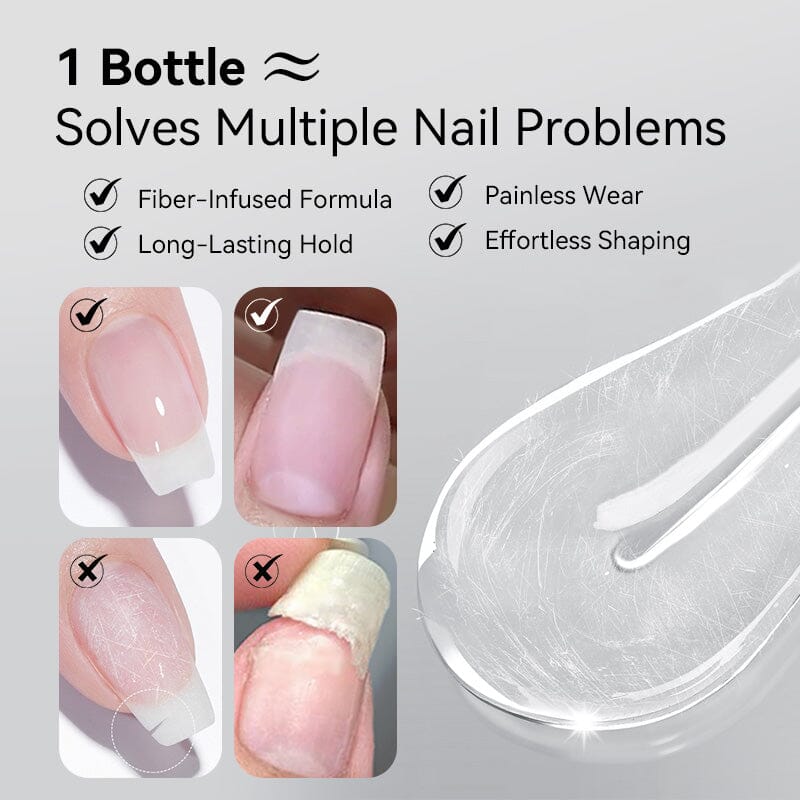 Fiberglass Builder Gel 15ml Gel Nail Polish BORN PRETTY 
