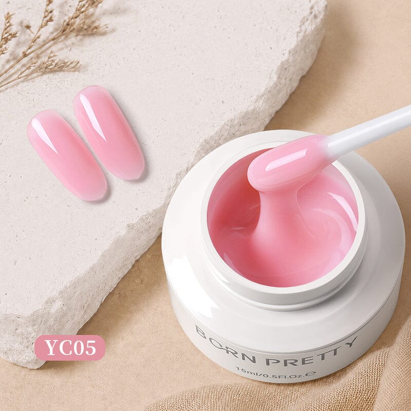 8 IN 1 Builder Gel 15ml Extension Nail Gel BORN PRETTY YC05 