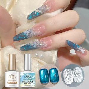 Ocean Wave Nail Gel Set 10ml Gel Nail Polish BORN PRETTY 