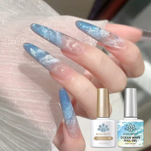 Ocean Wave Nail Gel Set 10ml Gel Nail Polish BORN PRETTY 