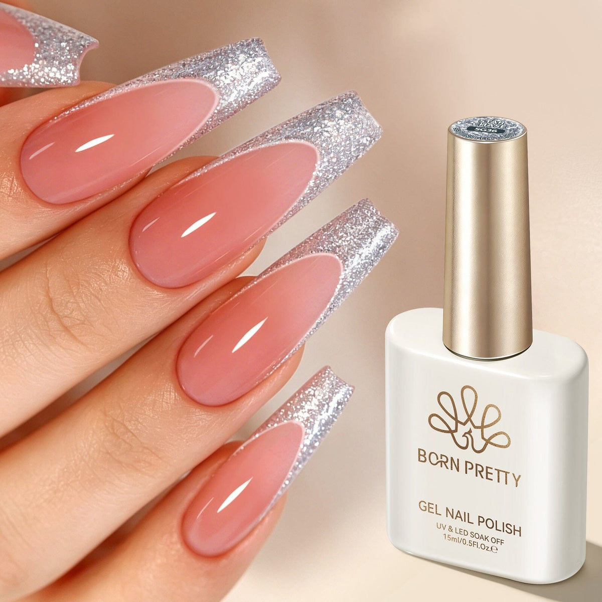 Sequins Gel SG36 Star Chase 15ml Gel Nail Polish BORN PRETTY 
