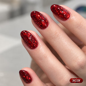 Glitter Gel Polish SG38 SG39 SG40 10ml