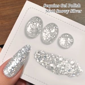 Glitter Gel Polish SG38 SG39 SG40 10ml