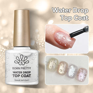 Water Drop Top Coat & Cat Magnetic Gel MY297 Base & Top Coat BORN PRETTY 