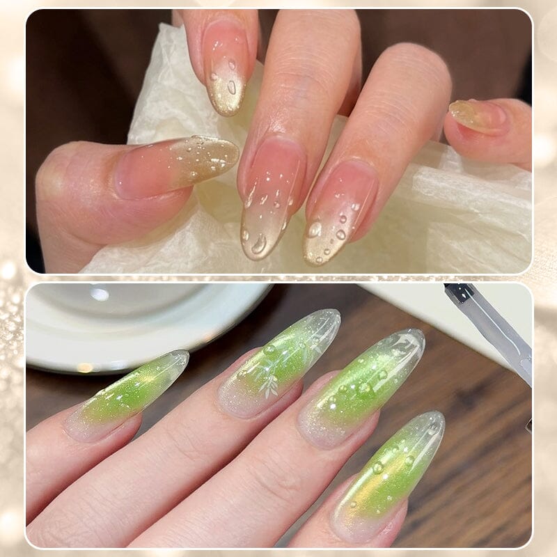 Water Drop Top Coat & Cat Magnetic Gel MY296 Base & Top Coat BORN PRETTY 