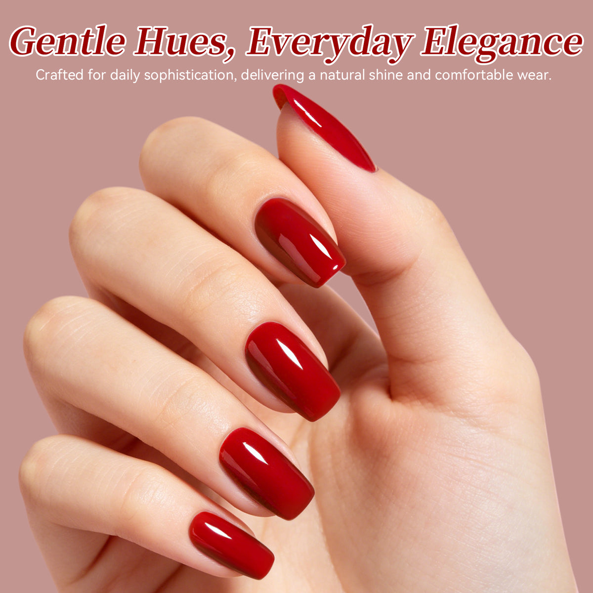 6 Colors Gel Polish Set S69 Moulin Rouge 7ml