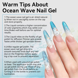Ocean Wave Nail Gel 15ml Gel Nail Polish BORN PRETTY 