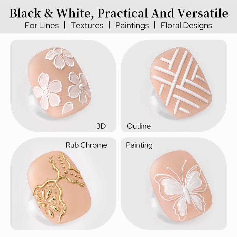 3D Painting Gel 5ml Gel Nail Polish BORN PRETTY 