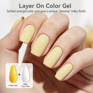 Milky Top Coat 10ml Base & Top Coat BORN PRETTY 