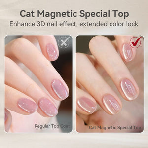Cat Magnetic Special Top Coat 10ml Base & Top Coat BORN PRETTY 