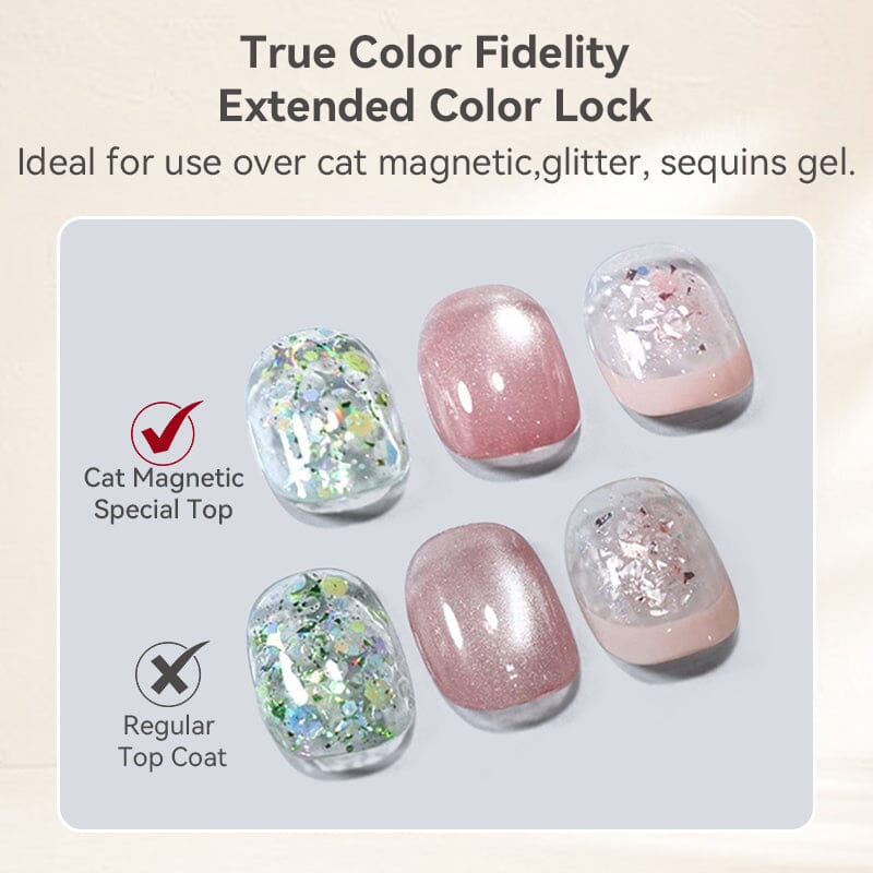 Cat Magnetic Special Top Coat 10ml Base & Top Coat BORN PRETTY 