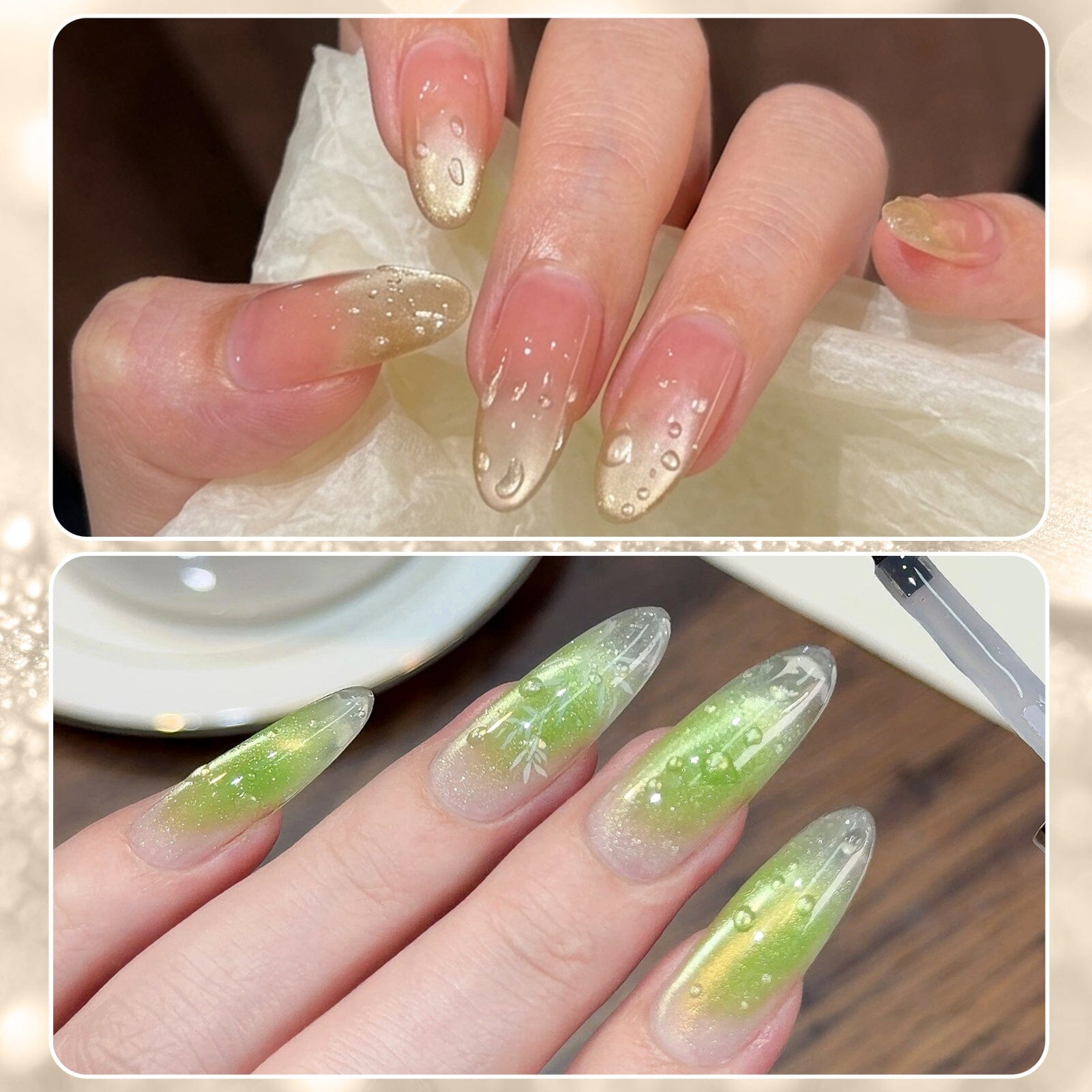 Water Drop Top Coat Set #11 MY377 15ml Base & Top Coat BORN PRETTY 