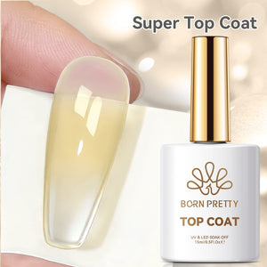 Water Drop Top Coat Set 15ml Base & Top Coat BORN PRETTY Super Top Coat 