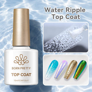 Water Ripple Top Coat 10ml Base & Top Coat BORN PRETTY 