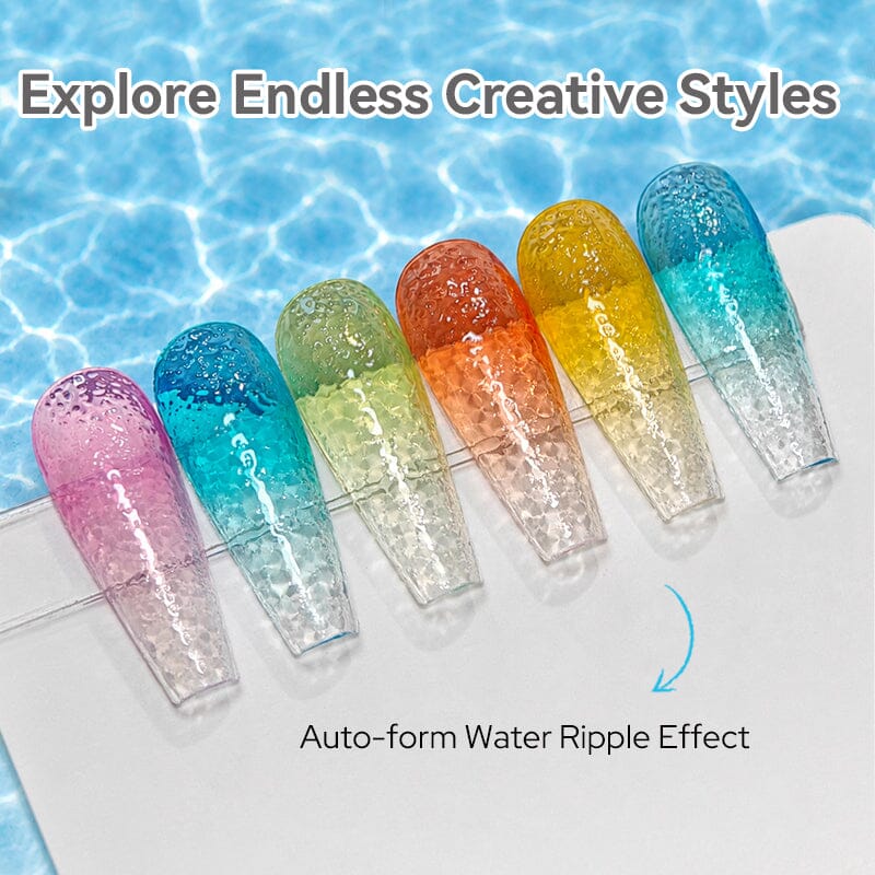 Water Ripple Top Coat 10ml Base & Top Coat BORN PRETTY 
