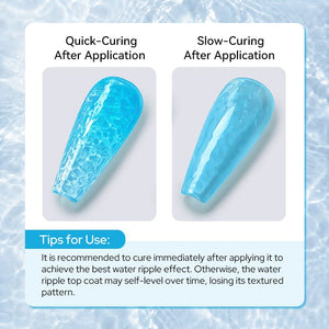 Water Ripple Top Coat 10ml Base & Top Coat BORN PRETTY 