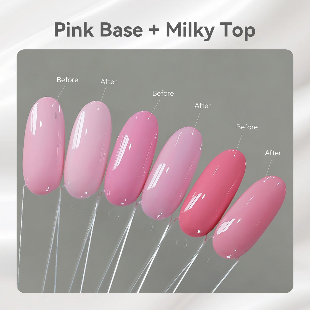 Milky Top Coat 15ml Base & Top Coat BORN PRETTY 