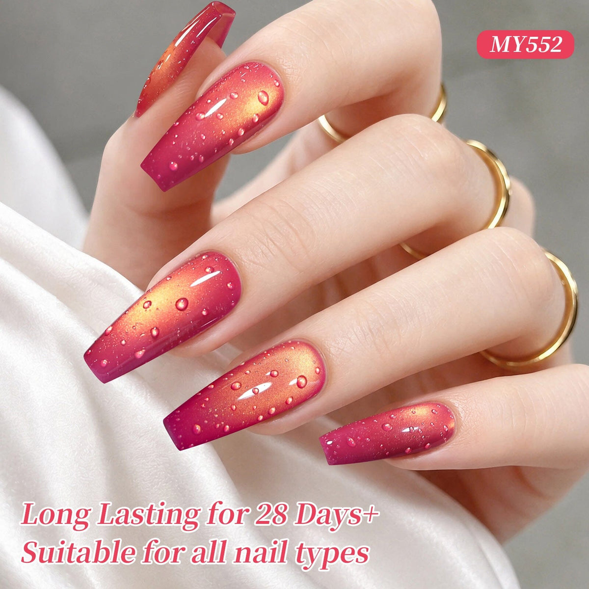 Colored Cat Magnetic Gel MY551/MY552 15ml Gel Nail Polish BORN PRETTY 