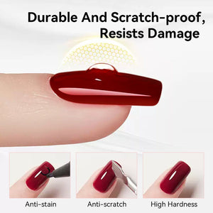 2 Bottles Super Top Coat 15ml Base & Top Coat BORN PRETTY 