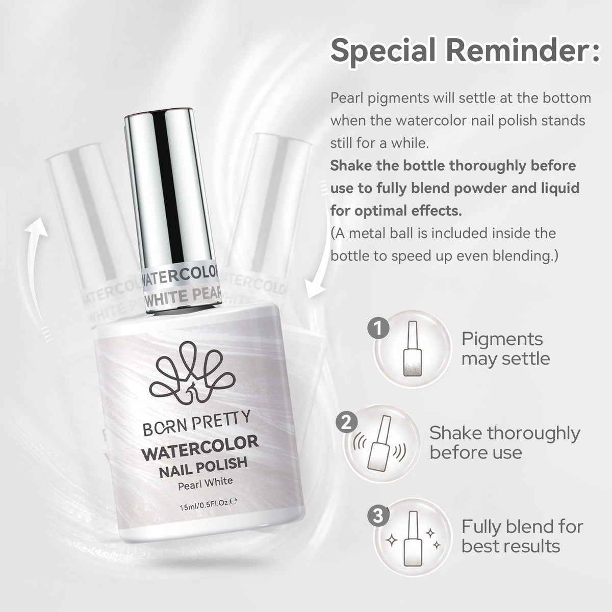 2er Set Aquarell-Nagellack & Modelliergel