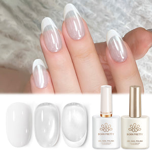 2pcs Set French Cat Magnetic Nails Kit #09