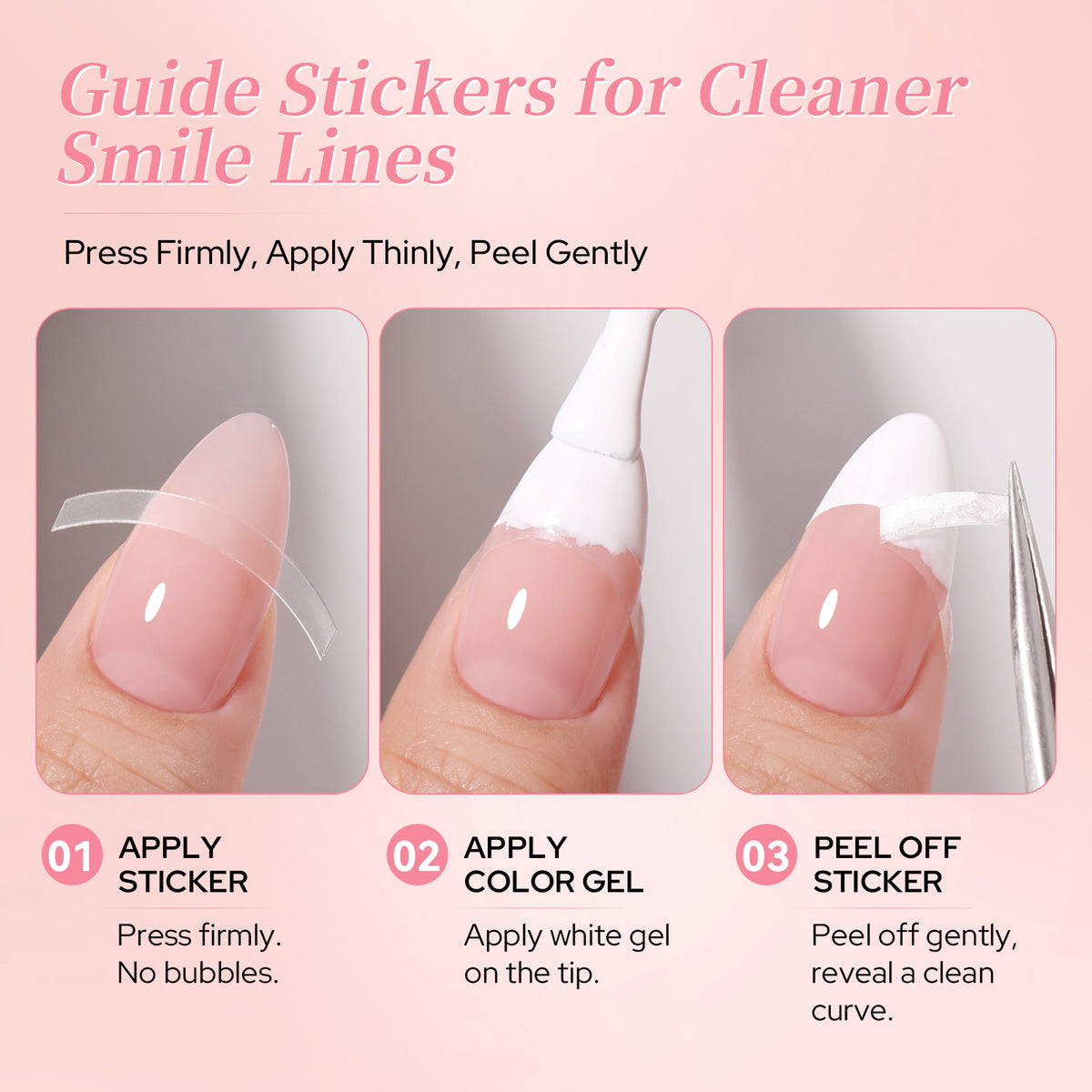 2pcs Set French Cat Magnetic Nails Kit #11
