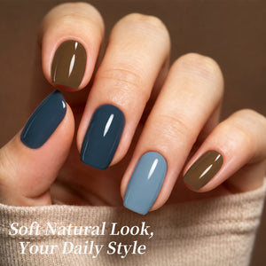 6 Colors Gel Polish Set S71 Midnight Gallery 7ml