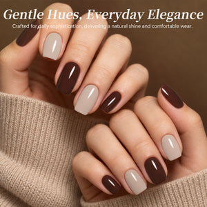 6 Colors Gel Polish Set S71 Midnight Gallery 7ml
