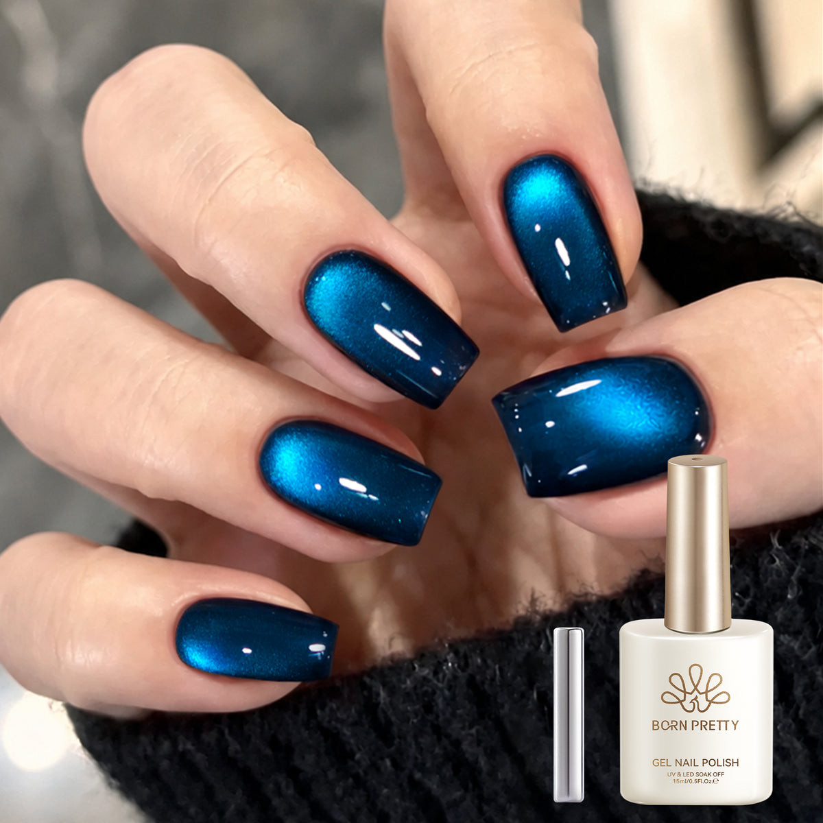Colored Cat Magnetic Gel MY686 Dark Ocean Blue 15ml