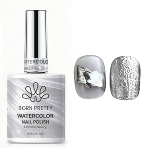 Vernis à Ongles Aquarelle Argenté Chromé 15ml