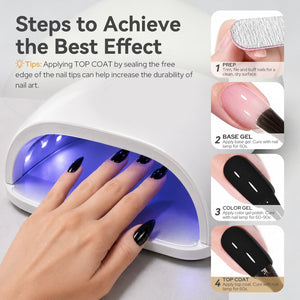 Glossy Top Coat B02 16ml Base & Top Coat BORN PRETTY 