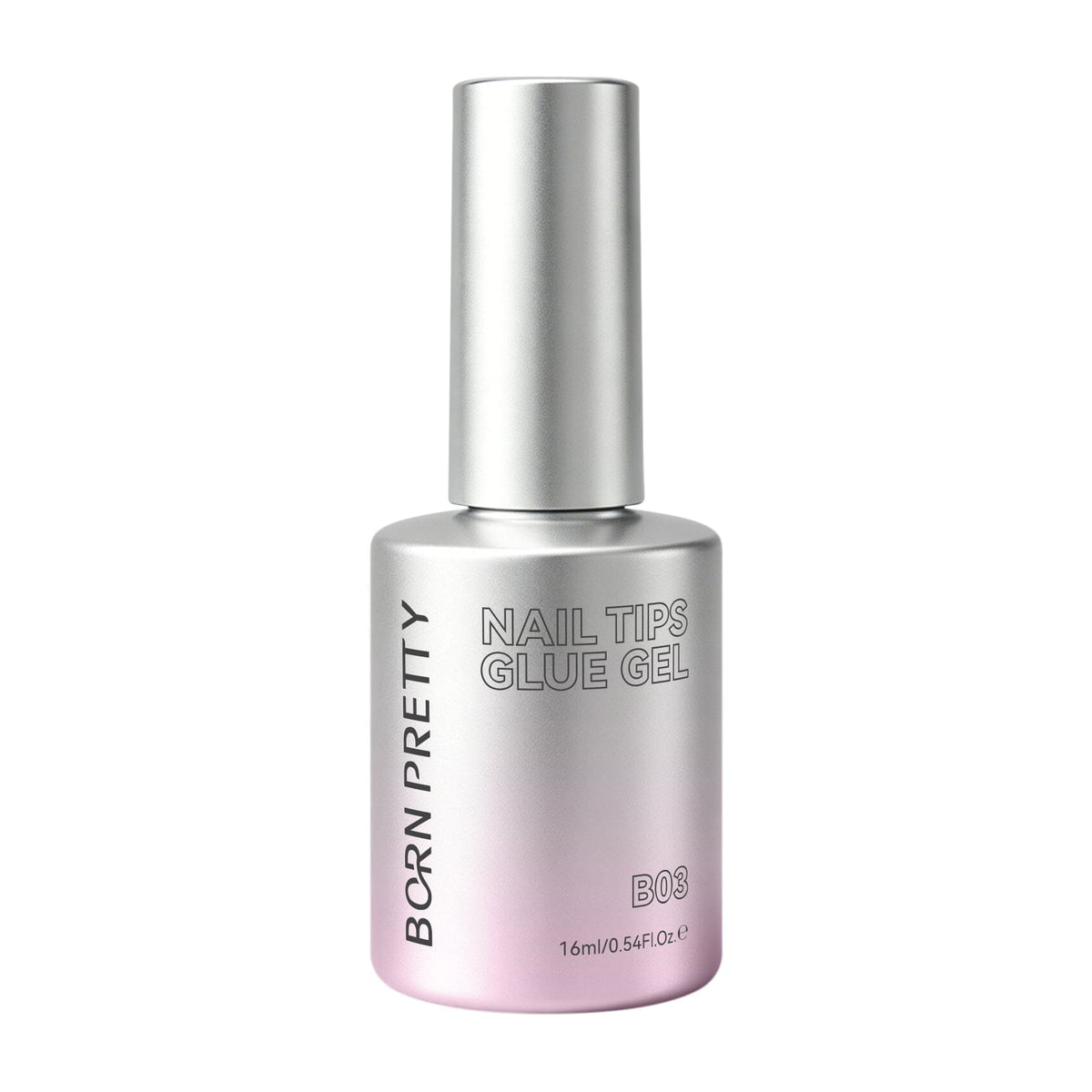 Nail Tips Glue Gel B03 16ml Base & Top Coat BORN PRETTY 