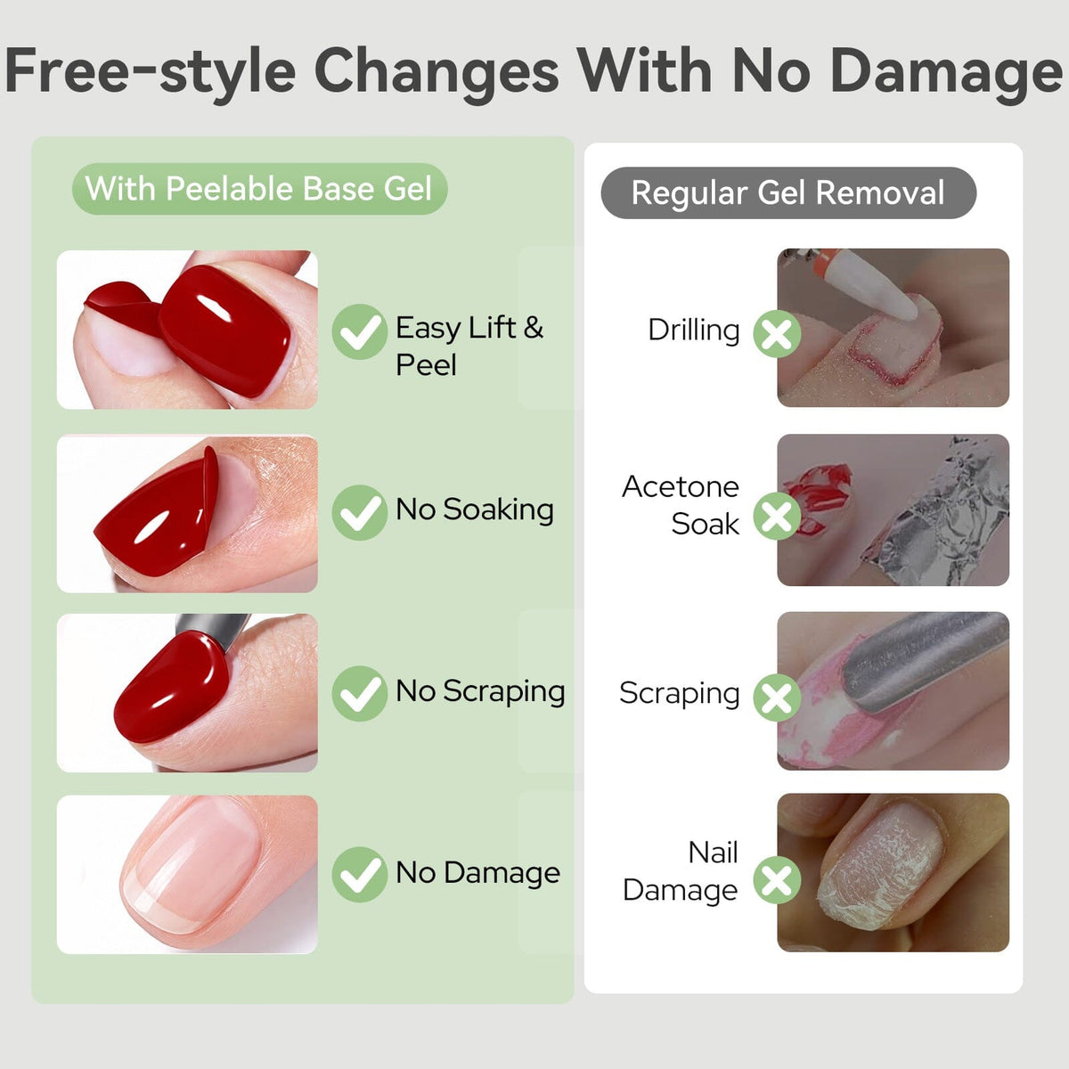 Peelable Base Gel B05 16ml Base & Top Coat BORN PRETTY 
