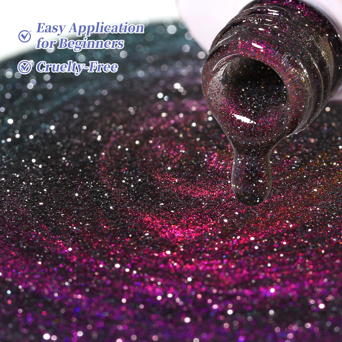 6 Colors Cat Magnetic Nail Polish - Reflective Glass 7ml