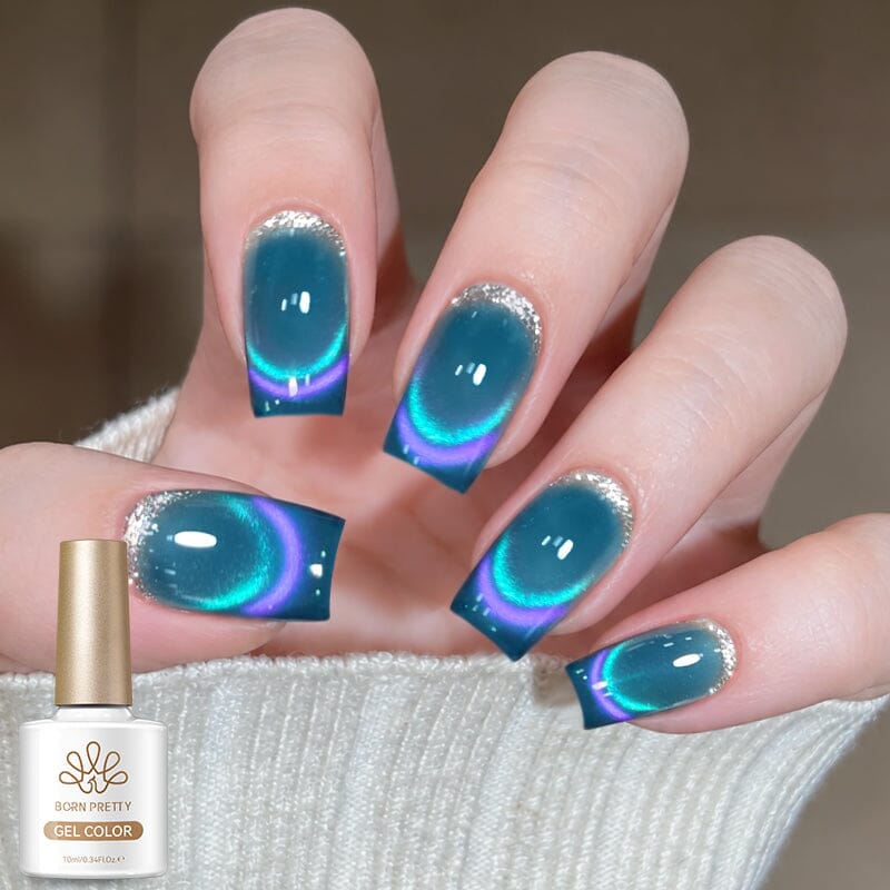 Chameleon Cat Magnetic Gel MY715 Stellar Shift 10ml Gel Nail Polish BORN PRETTY 