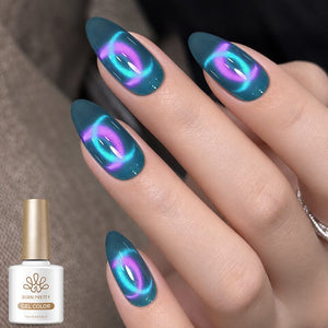 Chameleon Cat Magnetic Gel MY715 Stellar Shift 10ml Gel Nail Polish BORN PRETTY 