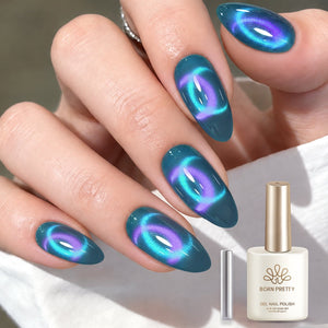 Chameleon Cat Magnetic Gel MY715 Stellar Shift 15ml Gel Nail Polish BORN PRETTY 