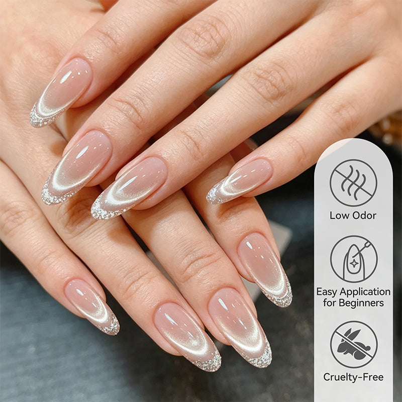 2 Bottles Gold & Platinum Silver Liner Gel 8ml